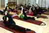 Pilates mat classes "single straight leg" in the Pilates Studio - Palma Personal Training