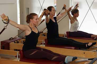 De Pilates Studio - Palma Personal Training workshop 2016 on the reformer