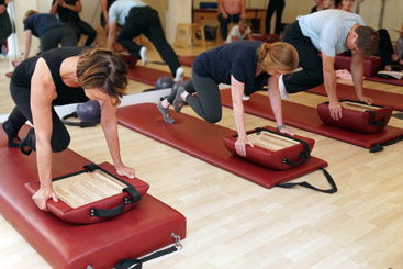 Pilates workshop Sept 2019 mat workout with the barrel